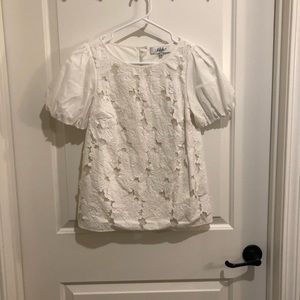 Tibi Lace Blouse